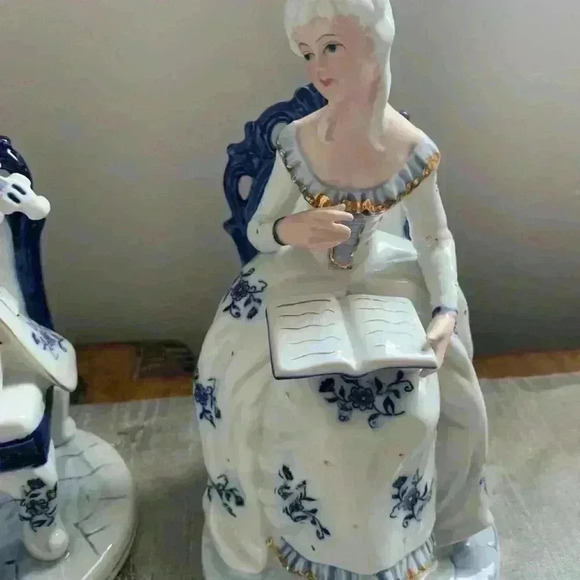 Gift  craft vintage figurines. 8” - Picture 3 of 8